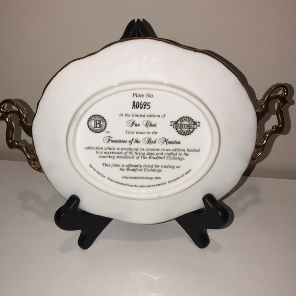 Bradford Exchange “Pao Chai” No. A0695 1st Issue - Picture 3 of 8